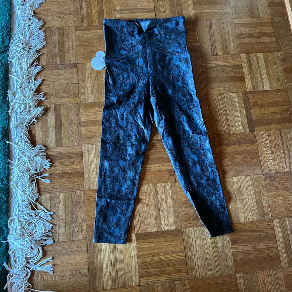 Spanx faux, leather leggings